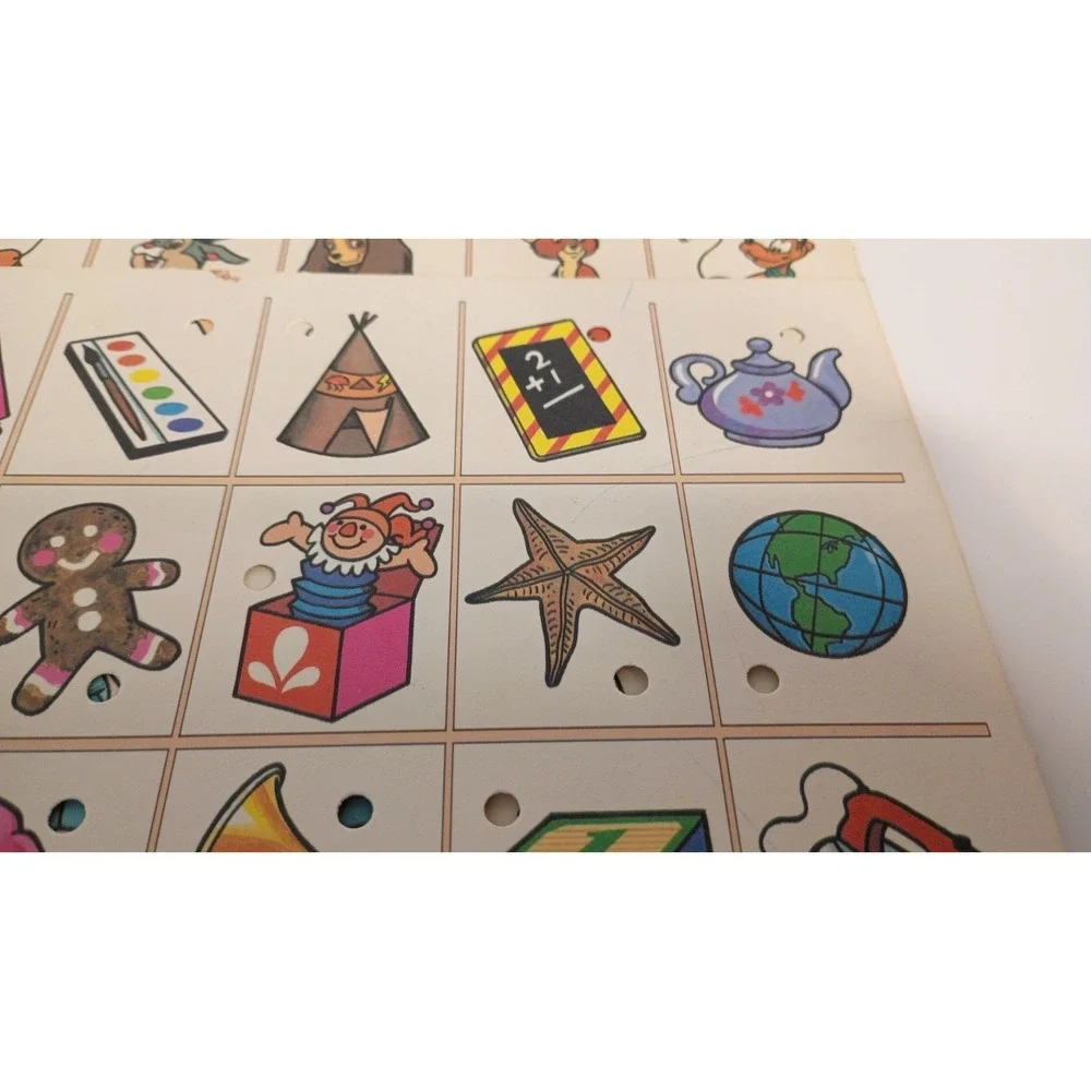 Disney‎ Object Matching Light and Learn Game - Game Cards Only- Used -10 Cards